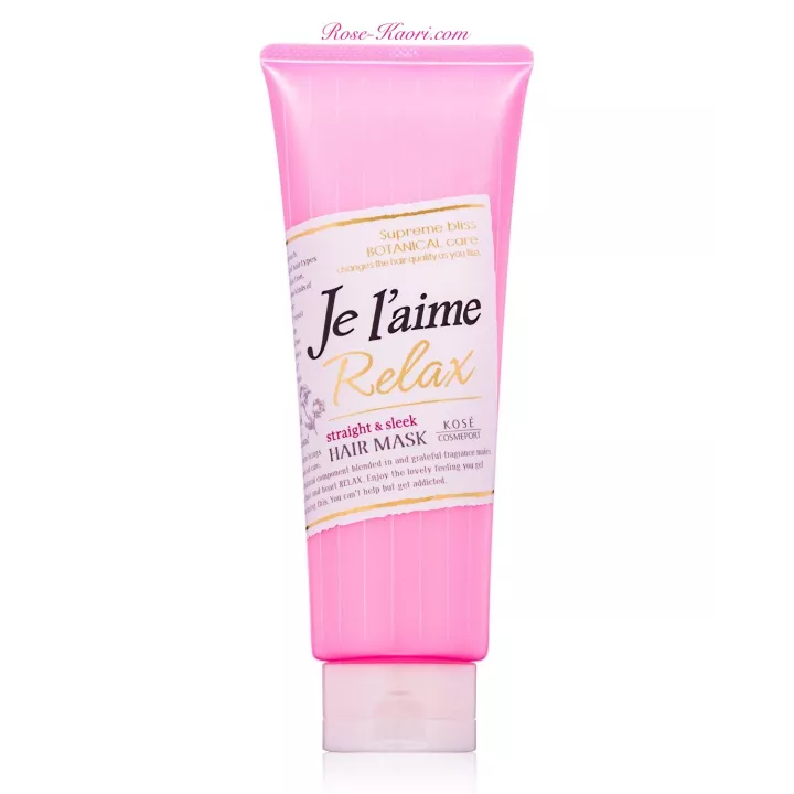 KOSE - Je l’aime - Relax Straight & Sleek Mask | Rose Kaori