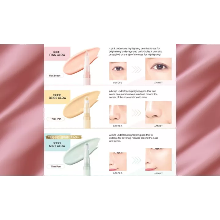 Excel - Silent Glow Correcteur | Rose Kaori