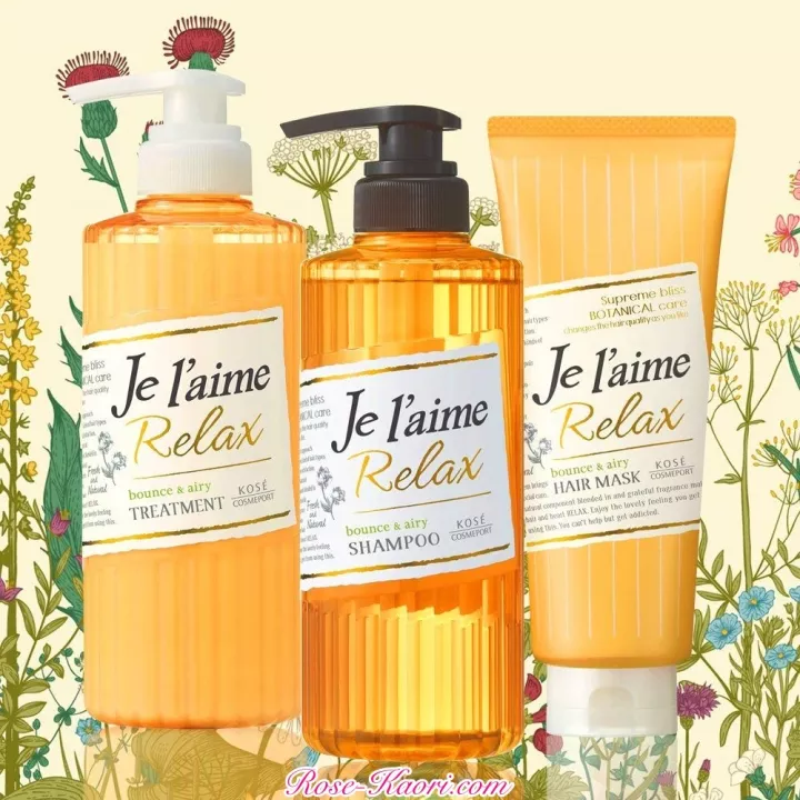 KOSE - Je l’aime - Relax Bounce & Airy Mascarilla Capillar
