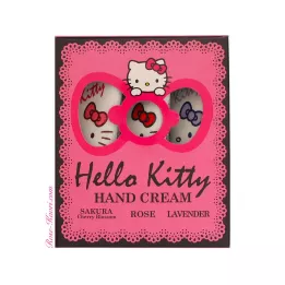 Hello Kitty Crema de manos (3 tubos) | Rose Kaori