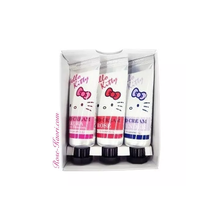 Hello Kitty Hand Cream (Set of 3) | Rose Kaori