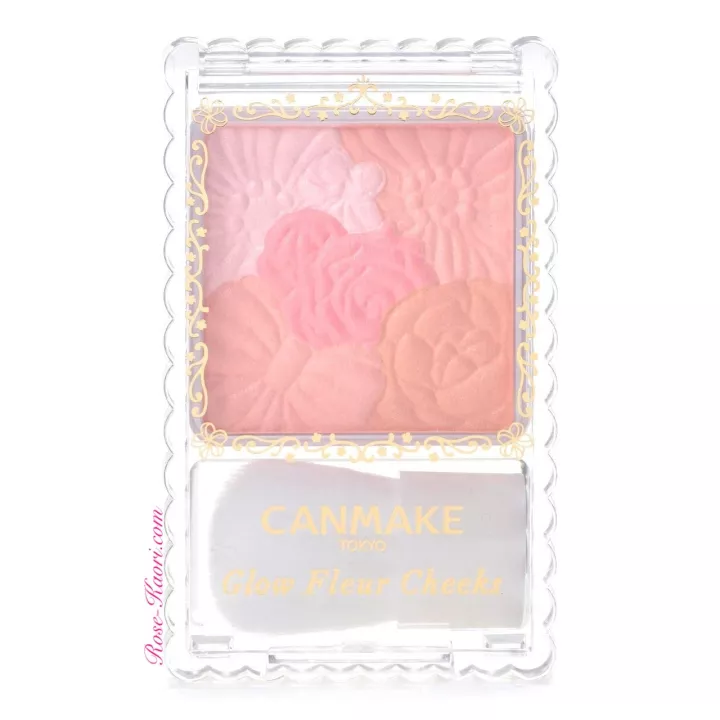 CANMAKE TOKYO - Glow Fleur Cheeks 01 | Rose Kaori