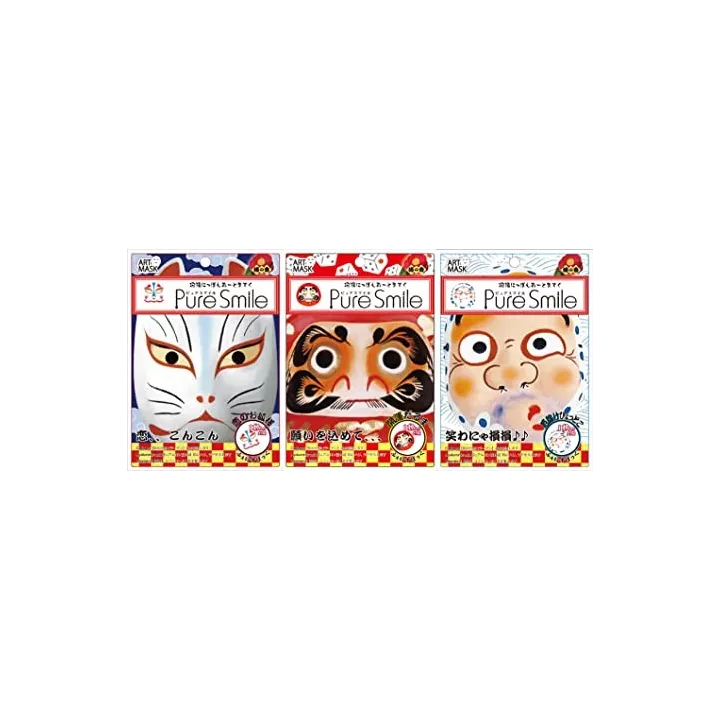 Pure Smile - Kunst-Gesichtsmaske - Shofuku | Rose Kaori