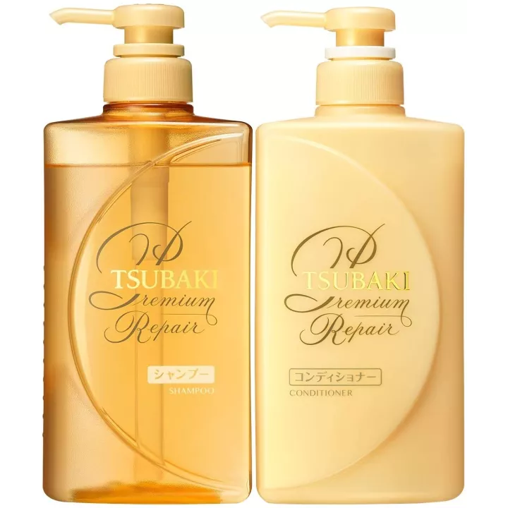 TSUBAKI Premium - Set Shampoing après-shampoing Repair