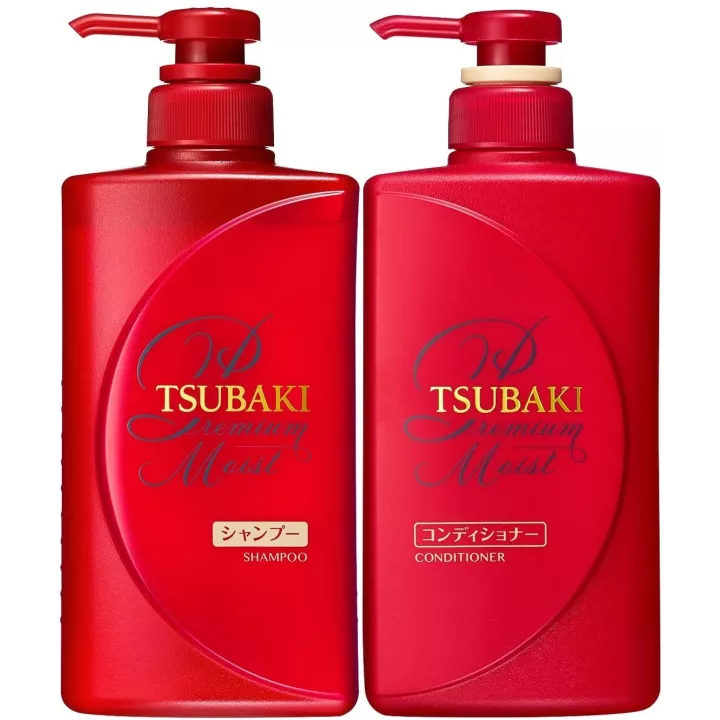 TSUBAKI Premium - Moist Shampoo and conditioner | Rose Kaori
