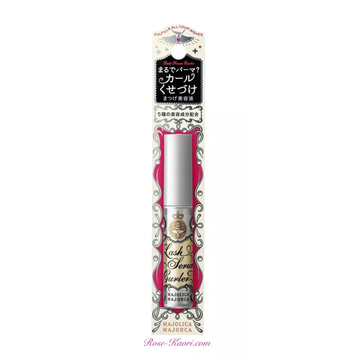 SHISEIDO - Majolica Majorca - Lash Serum Curler | Rose Kaori