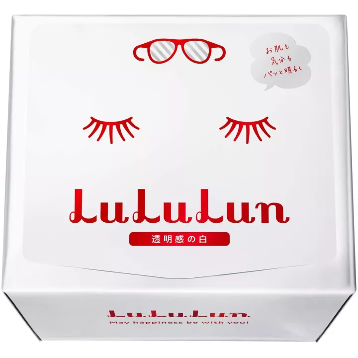 LULULUN - White 32 Face Masks | Rose Kaori