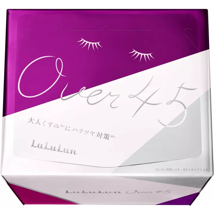 LULULUN - Over 45 Iris Bleu 32 Masques | Rose Kaori