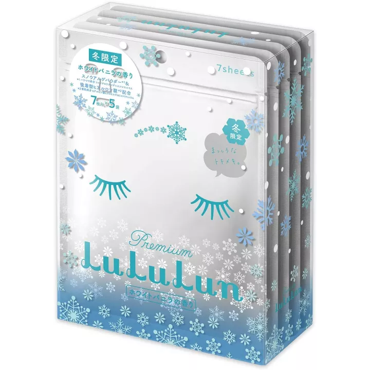 LULULUN - Masques d'Hiver Premium 35 pièces | Rose Kaori