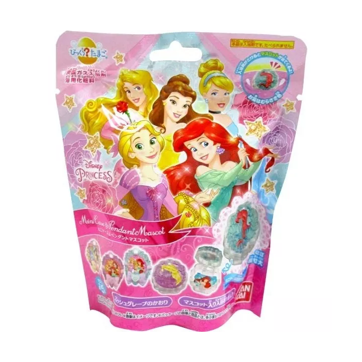 5 Bath Balls Disney Princess Pendant | Rose Kaori