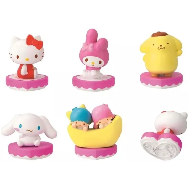 6 Boules de Bain Sanrio Stamps