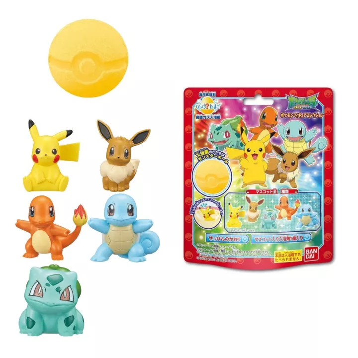 5 Boules de Bain Pokemon Figure | Rose Kaori