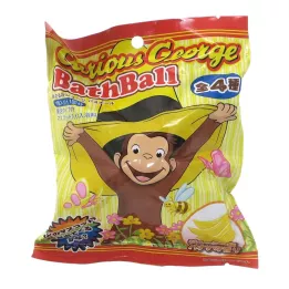 3 Bath Balls Curious George | Rose Kaori