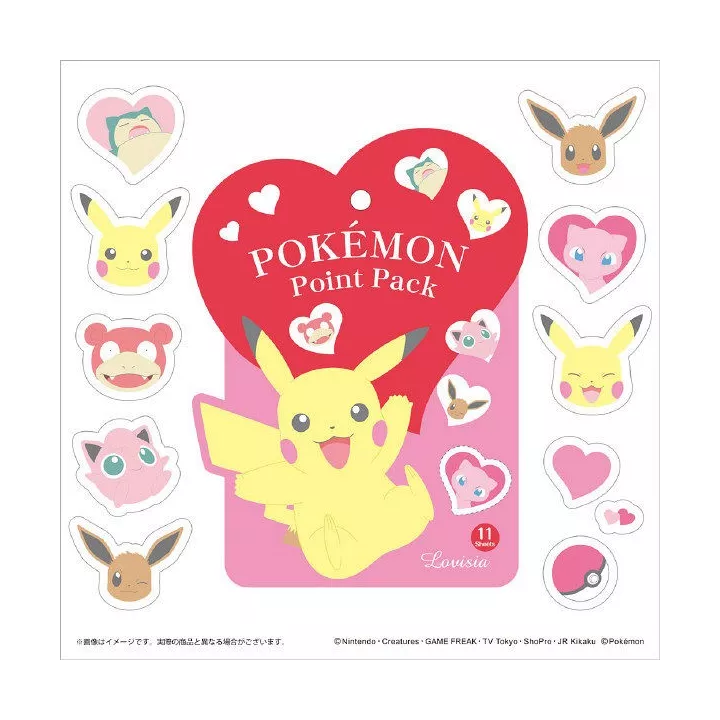 LOVISIA - Pack de Puntos Pokemon | Rose Kaori