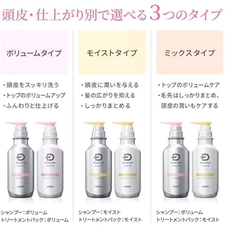 ANGFA beauté - Champú y Acondicionador Volumen | Rose Kaori