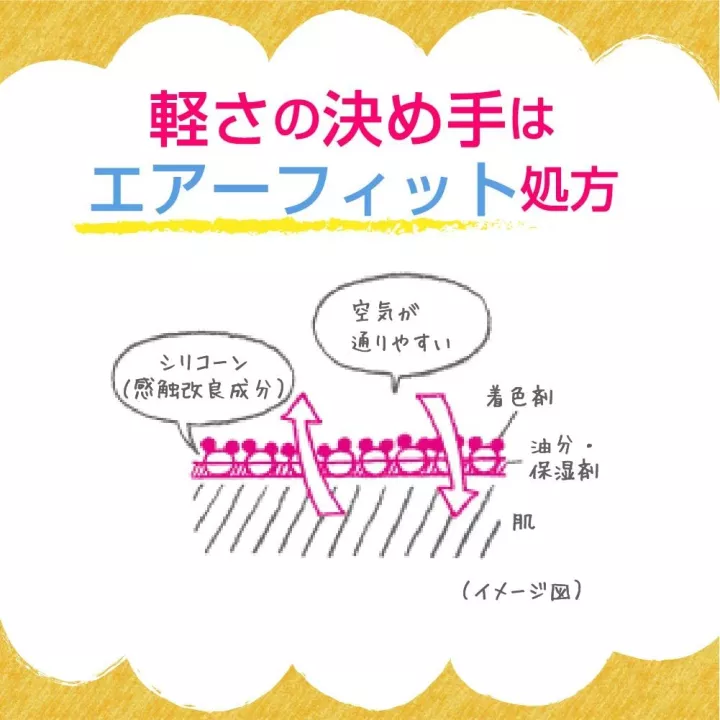 SUGAO - Air Fit DD Crema | Rose Kaori