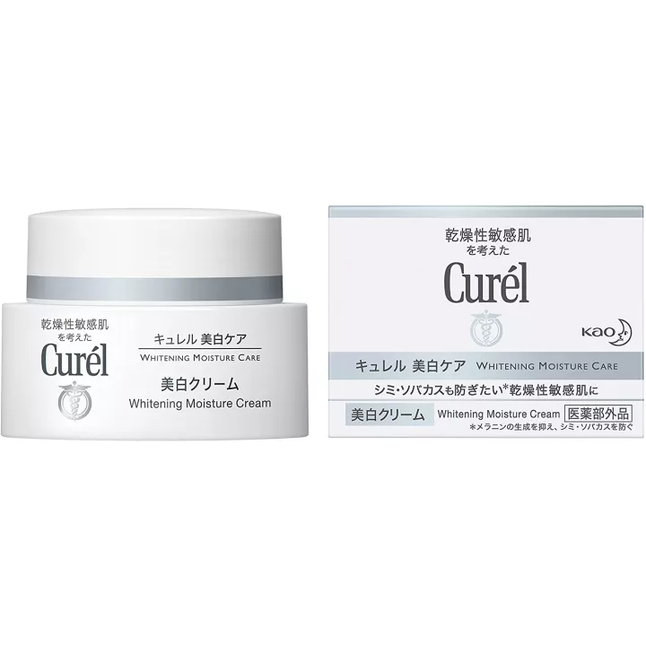 Curél - Crema Hidratante Blanqueadora | Rose Kaori