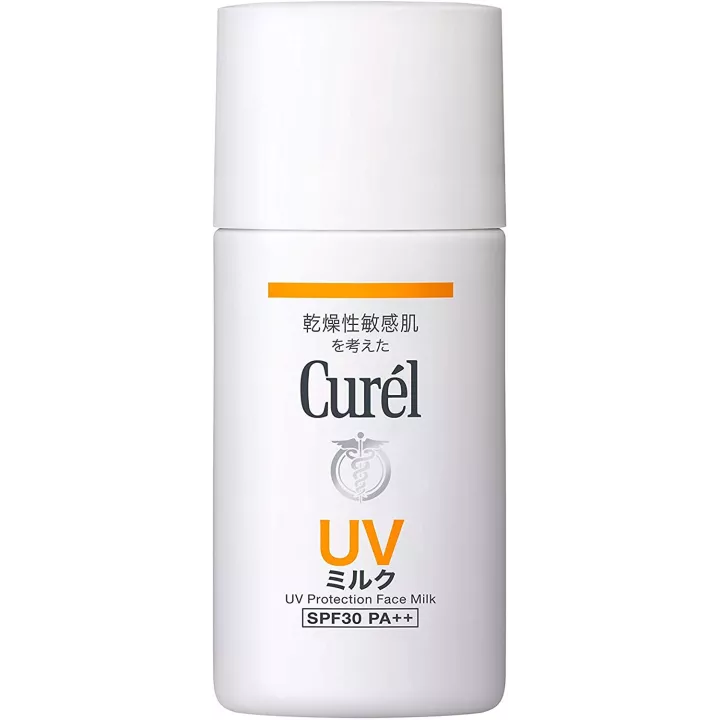 Curél - UV Protection Face Milk | Rose Kaori