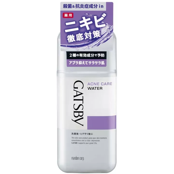 GATSBY - Lotion aqueuse pour le soin de l'acné | Rose Kaori