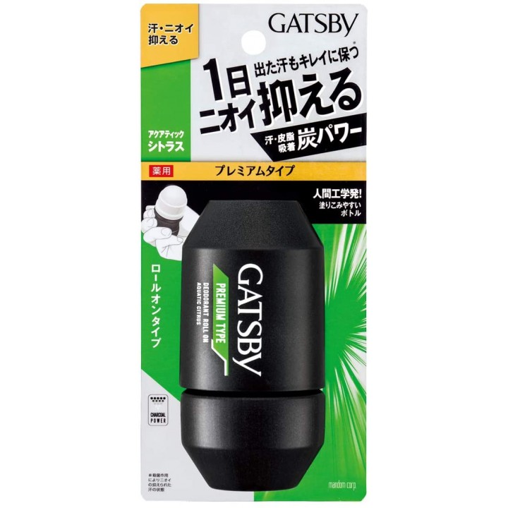 GATSBY - Deodorant Roll On Aquatic Citrus