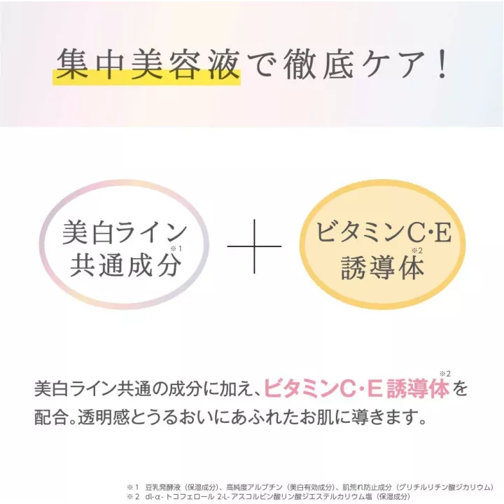 NAMERAKAHONPO - Whitening Beauty Fluid | Rose Kaori