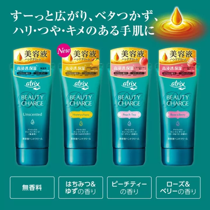 ATRIX - Crème pour les Mains Beauty Charge | Rose Kaori