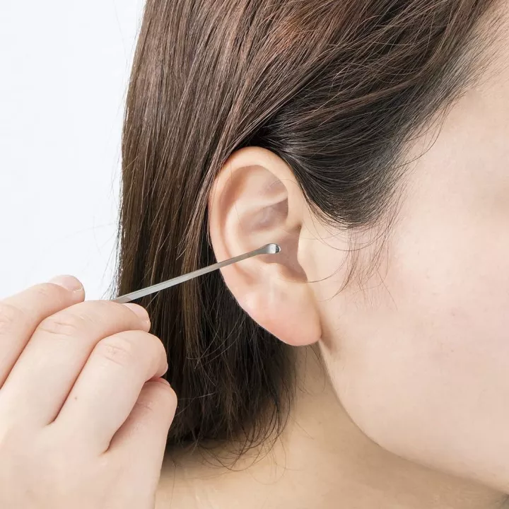 Earpick Traditional Ears Cleaner Titanium | Rose Kaori