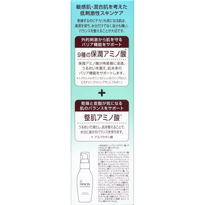 Minon Amino Moist - Latte medicinale per la cura dell'acne
