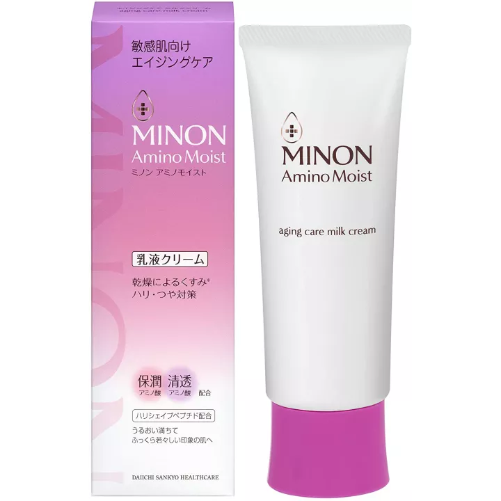 Minon Amino Moist - Crème de lait anti-âge | Rose Kaori