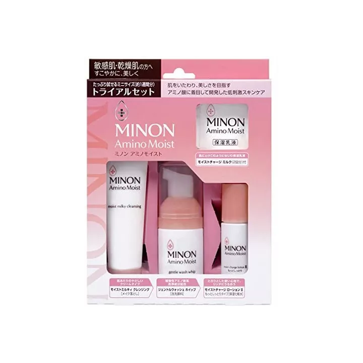 Minon Amino Moist - Set húmedo | Rose Kaori