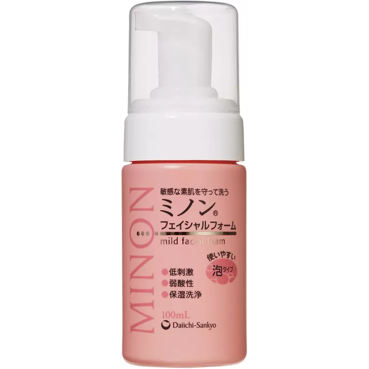Minon - Espuma facial suave | Rose Kaori