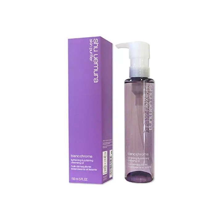 Packaging Huile démaquillante Shu Uemura