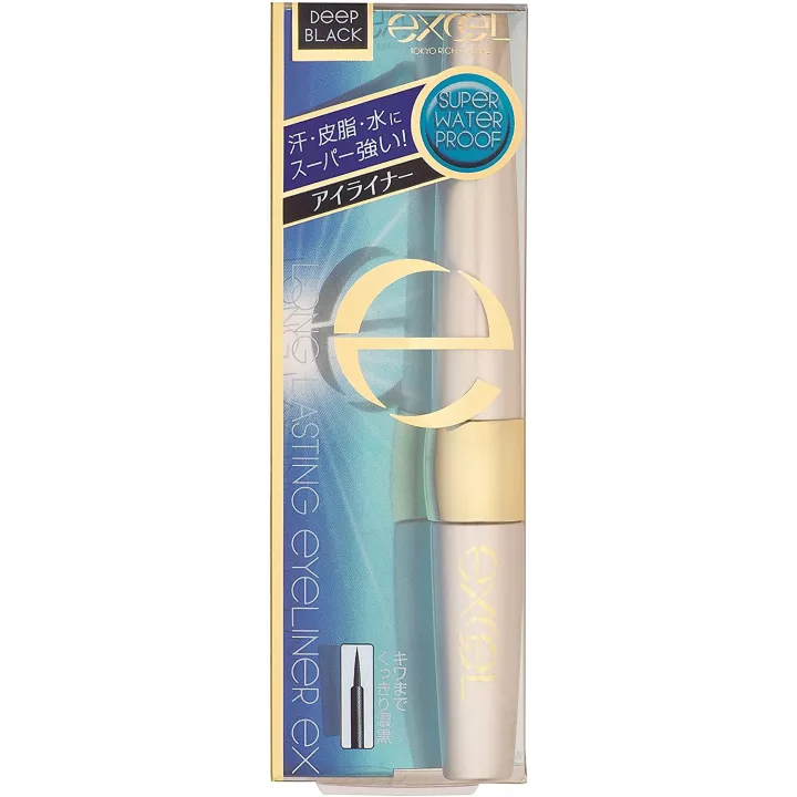 Excel - Long Lasting Eyeliner EX | Rose Kaori
