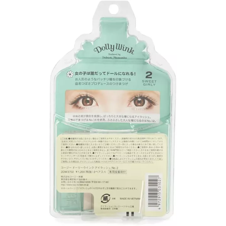 Dolly Wink - Sweety Girly Eyelashes | Rose Kaori