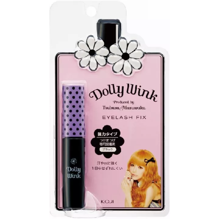 Dolly Wink - Eyelash Fix Black | Rose Kaori